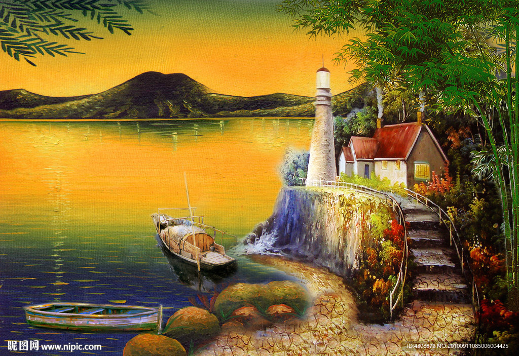 油画风景