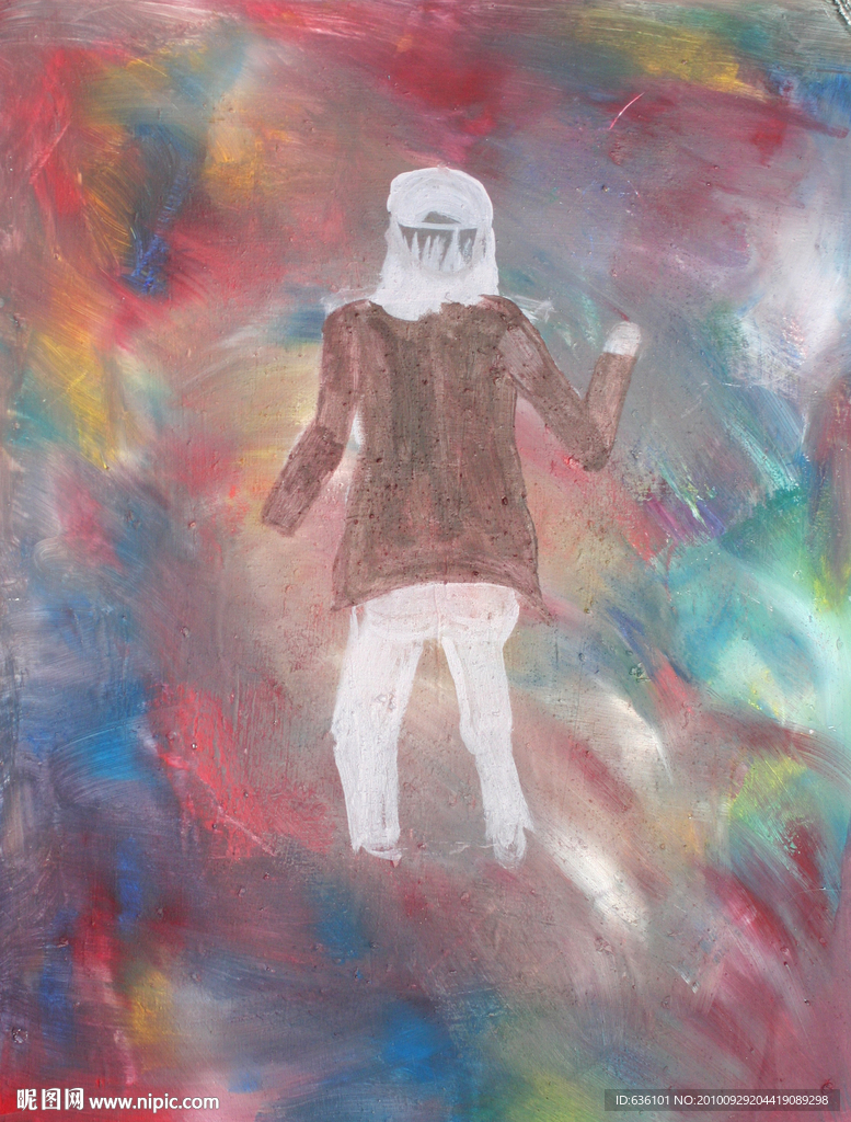 抽象油画 人物油画