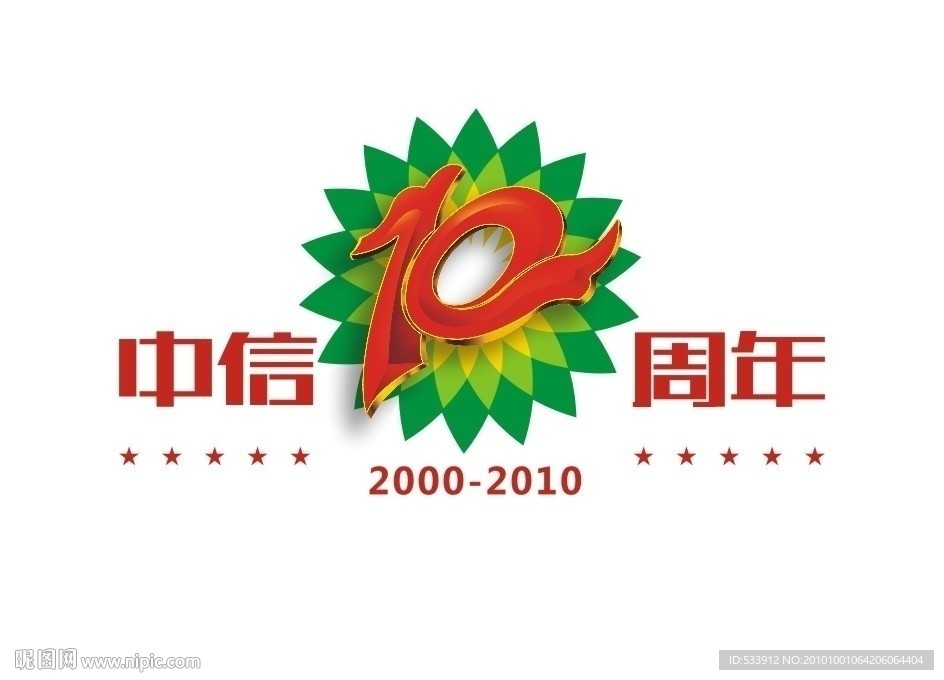 中信银行十周年
