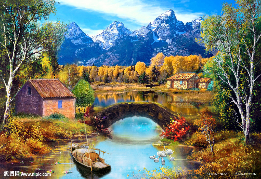 山水画