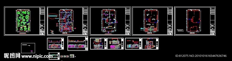 奥创家具专卖店展厅施工图