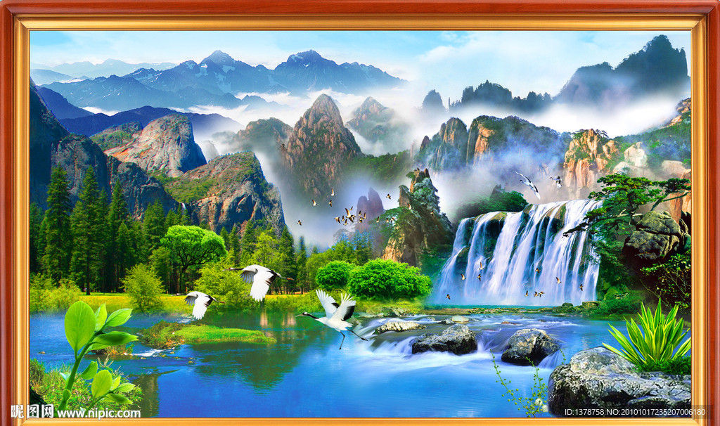 山水画