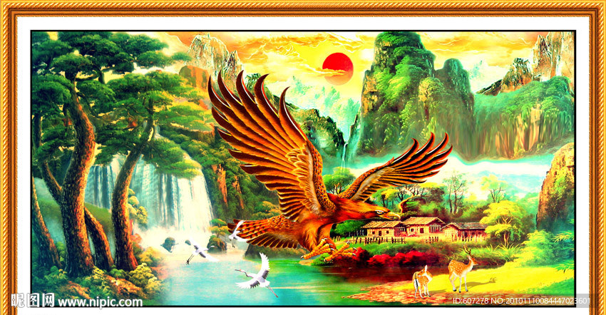 迎客松 大展鸿图