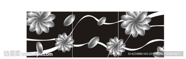 无框画