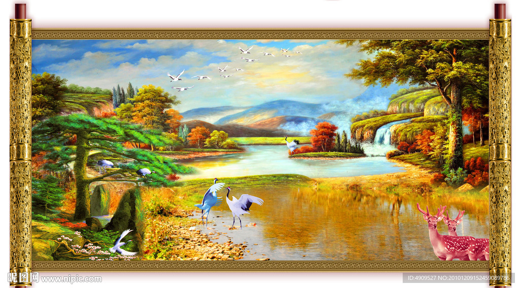 风景画 山水