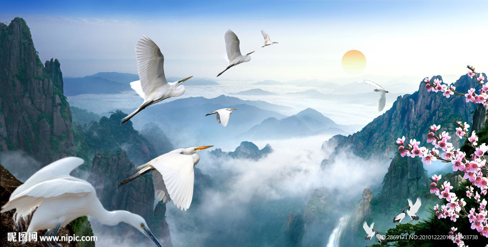 飞舞 山水风景