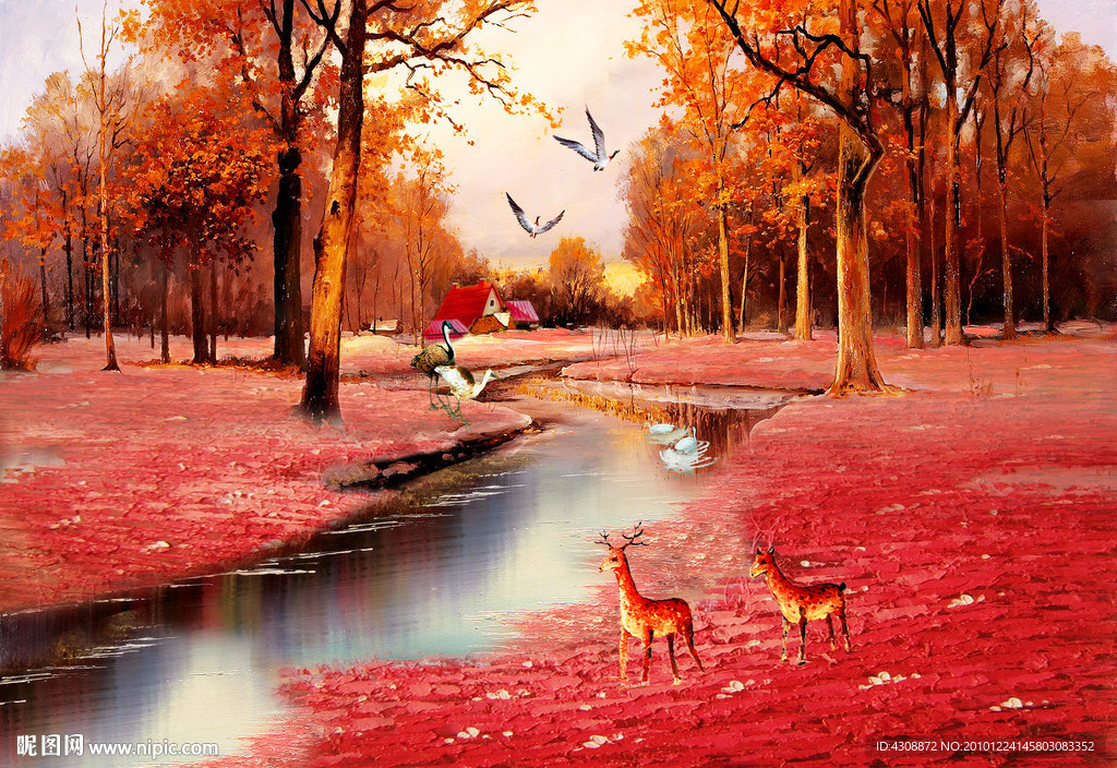 油画风景