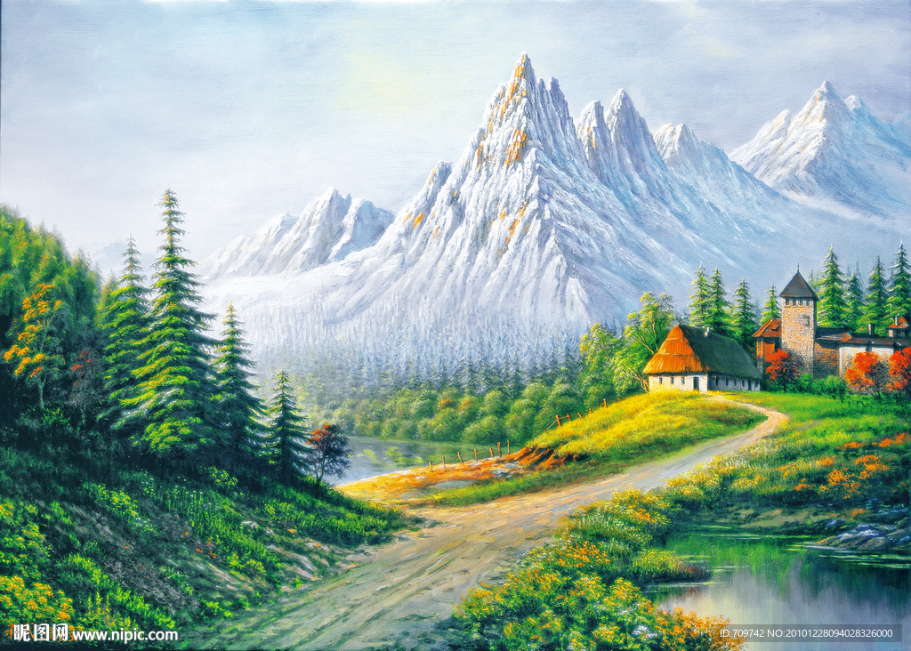 山间小屋