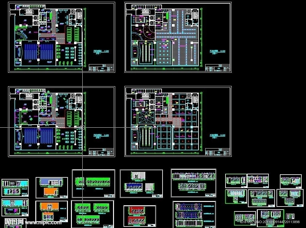 某健身会所施工图