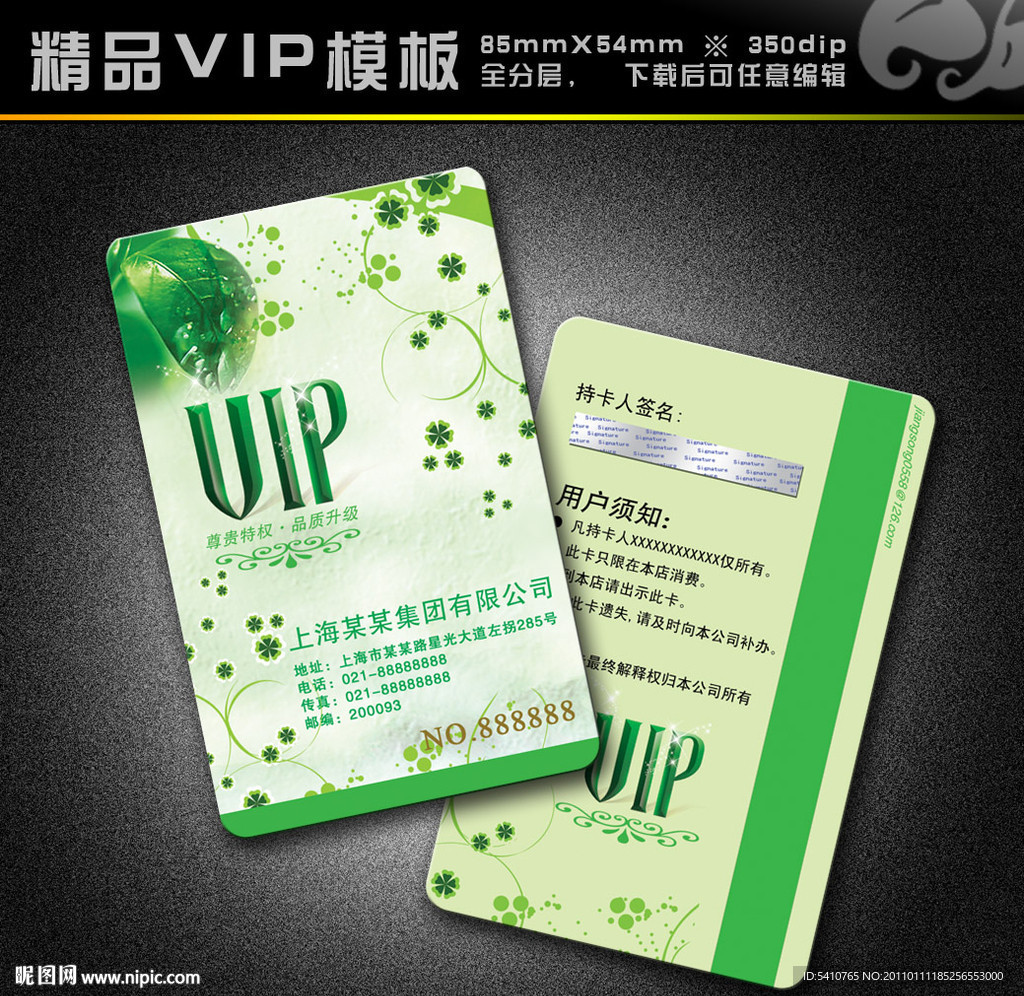 VIP模板 vip 精品VIP vip卡 美容卡 美容VIP