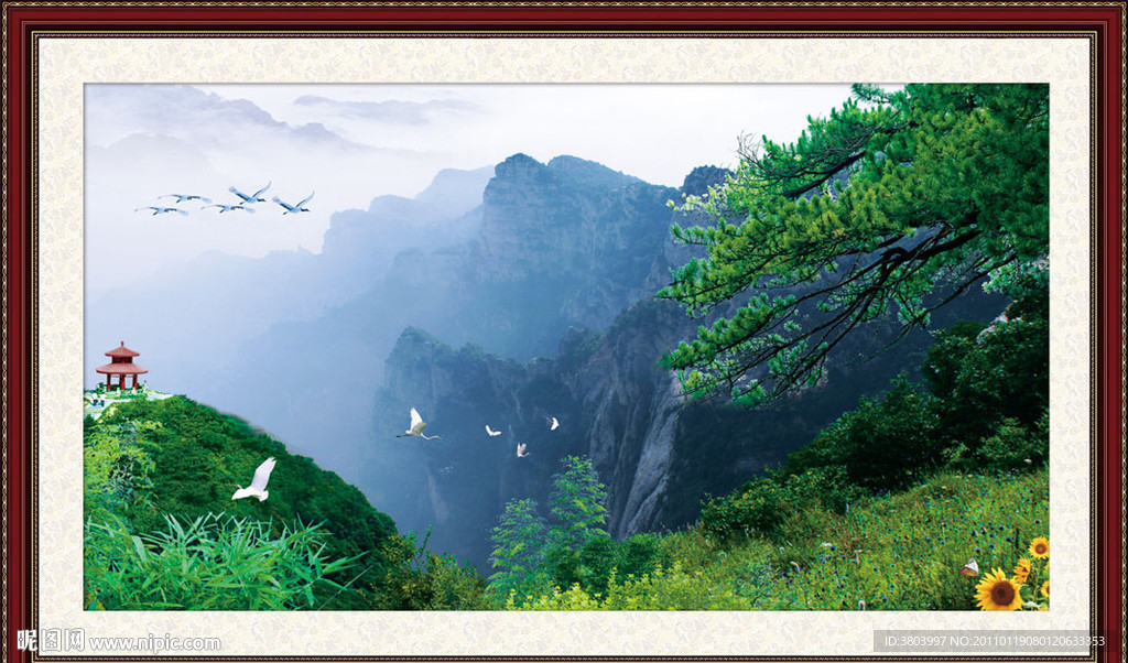 山水画