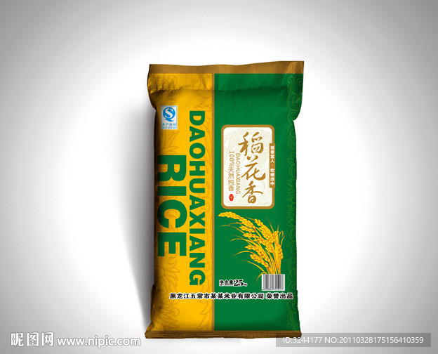 稻花香米包装