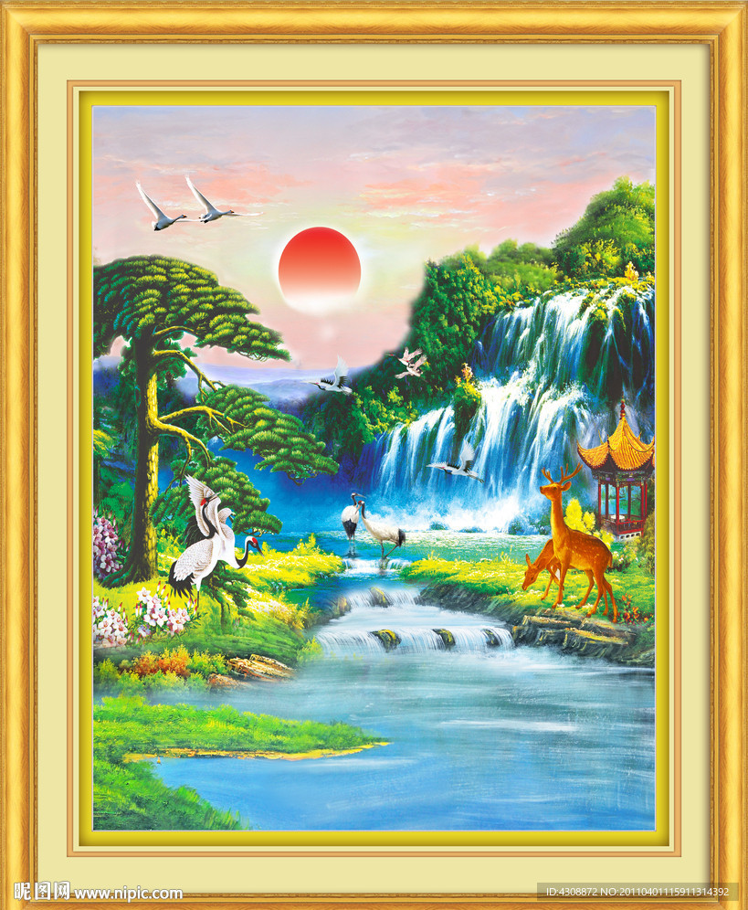 风景油画