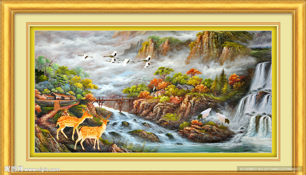 风景油画