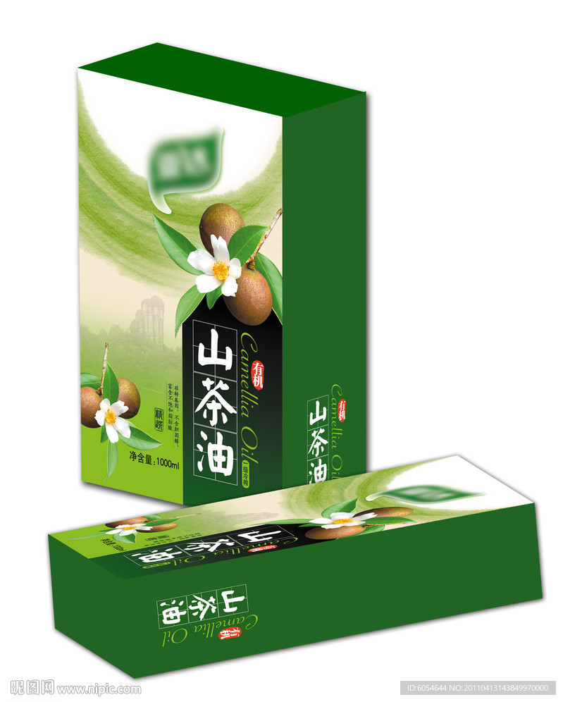 山茶油礼盒（展开图）