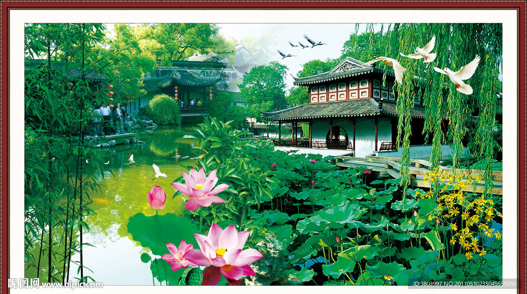 山水画 风景如画