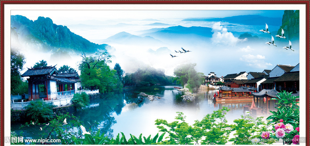 山水画