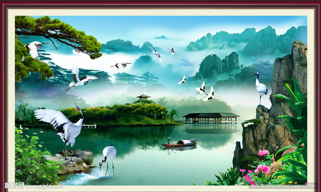 山水画