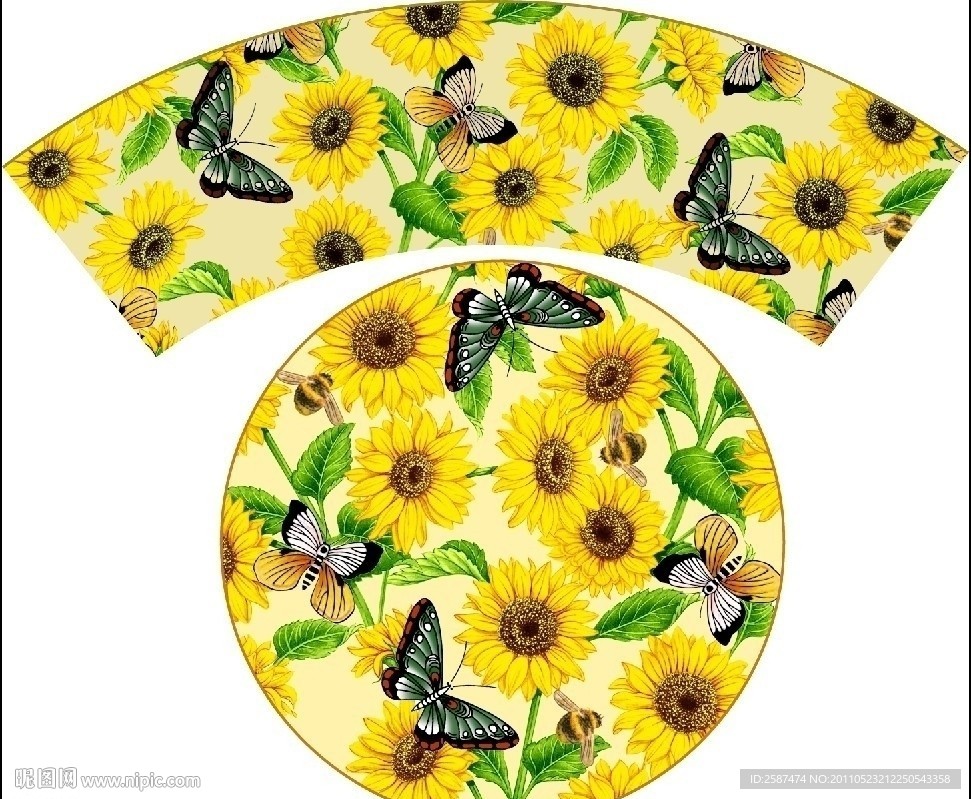 向日葵（通道分层）