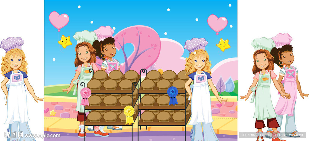 蛋糕女孩