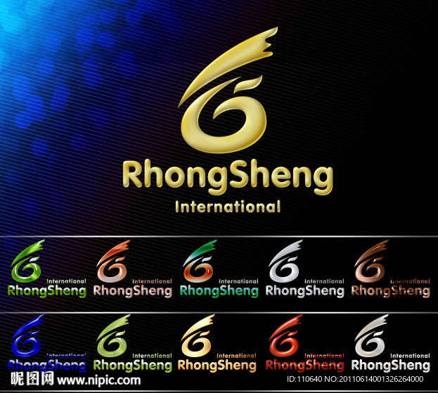 凤凰飞舞 标志logo