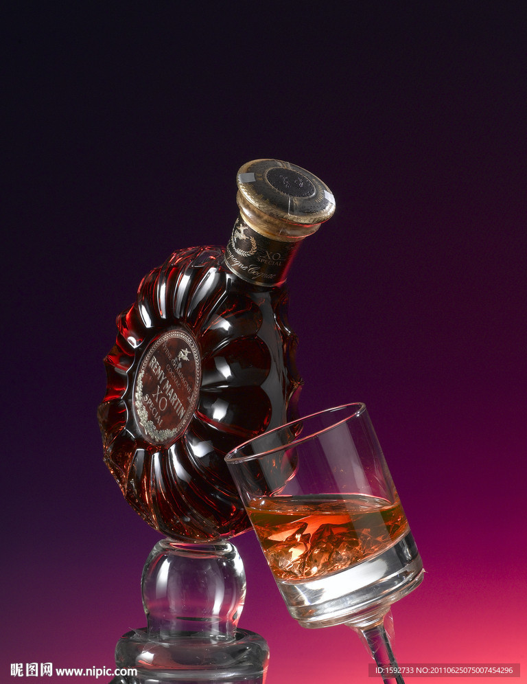 静物XO红酒立体画序列图