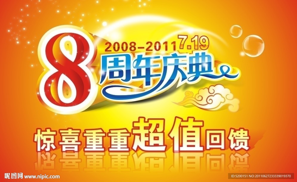 8周年