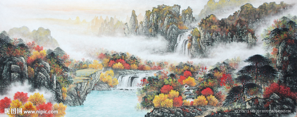 国画山水