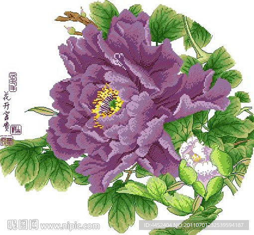 凝香紫色 图纸图片