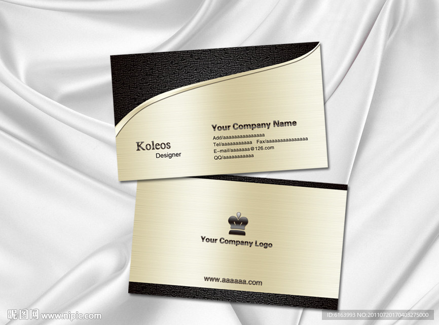 质感名片 高档名片