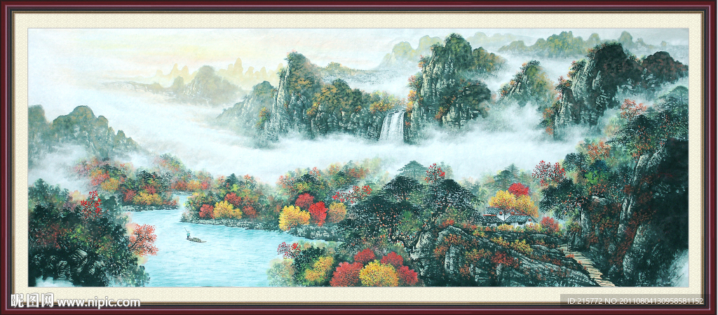 国画山水