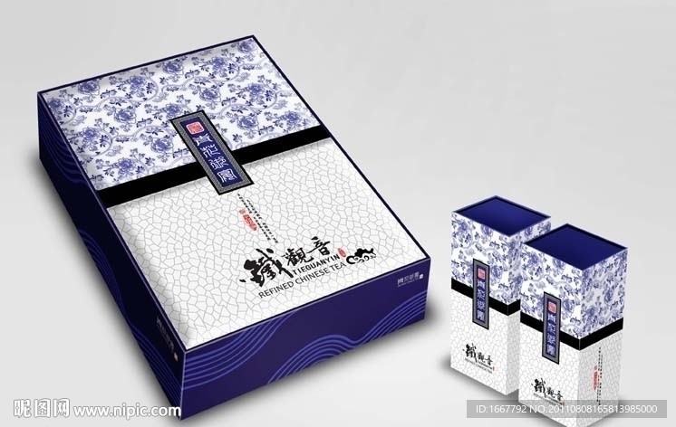 茶叶包装（大包装展开图）