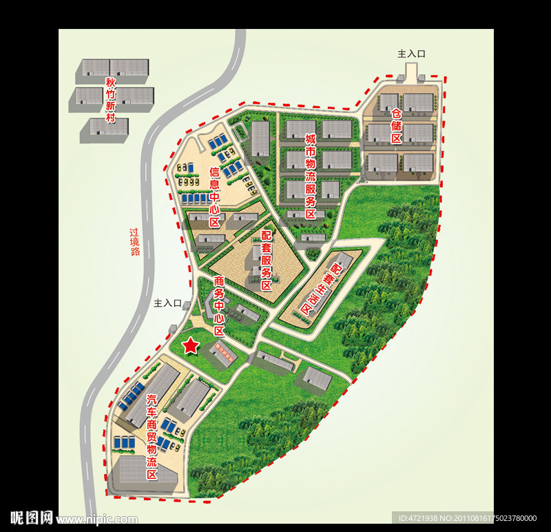 平面规划图