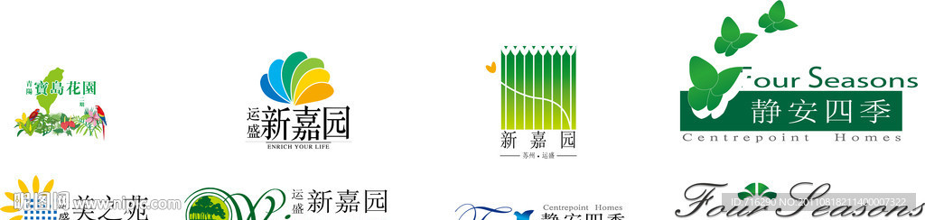 经典房地产logo