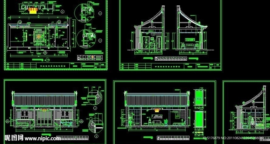 古建筑（客房设计）施工图