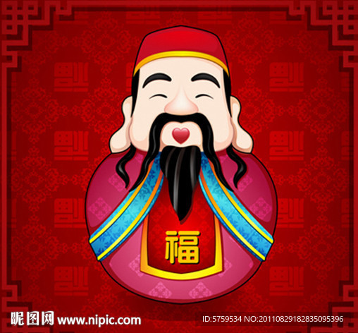 福禄寿喜人偶设计