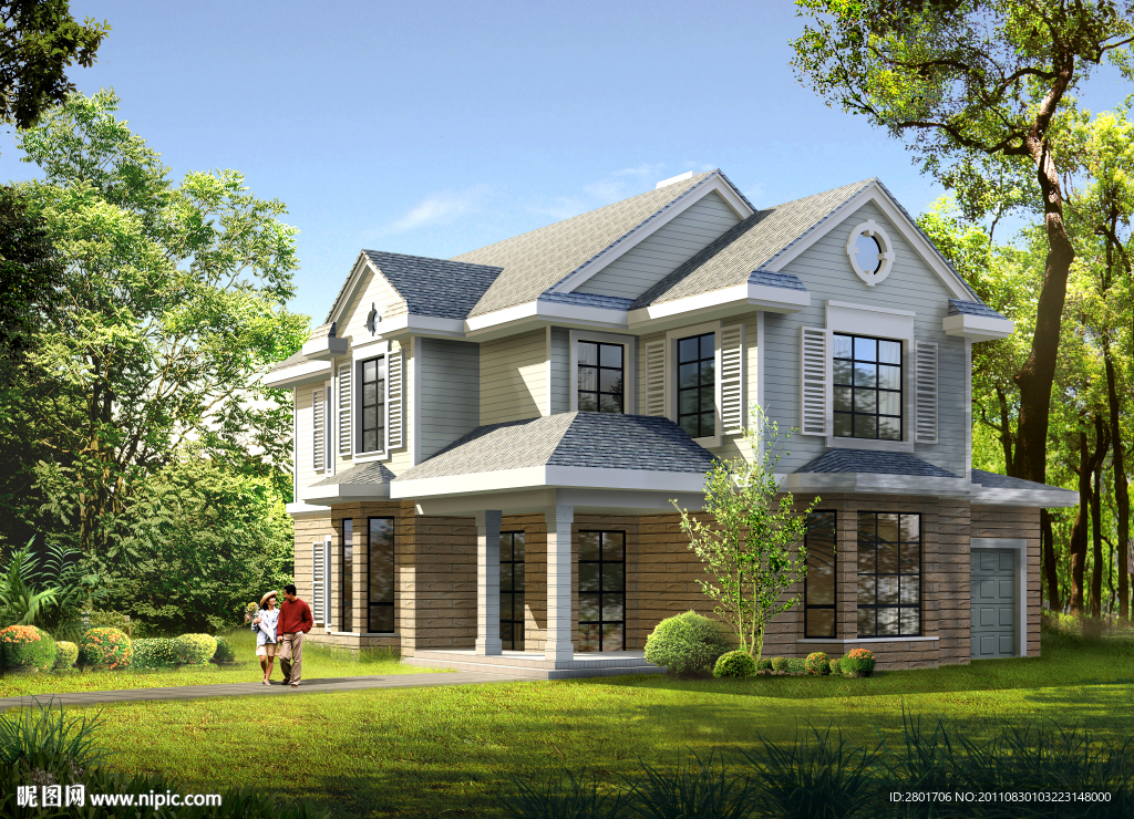 高清晰建筑效果图