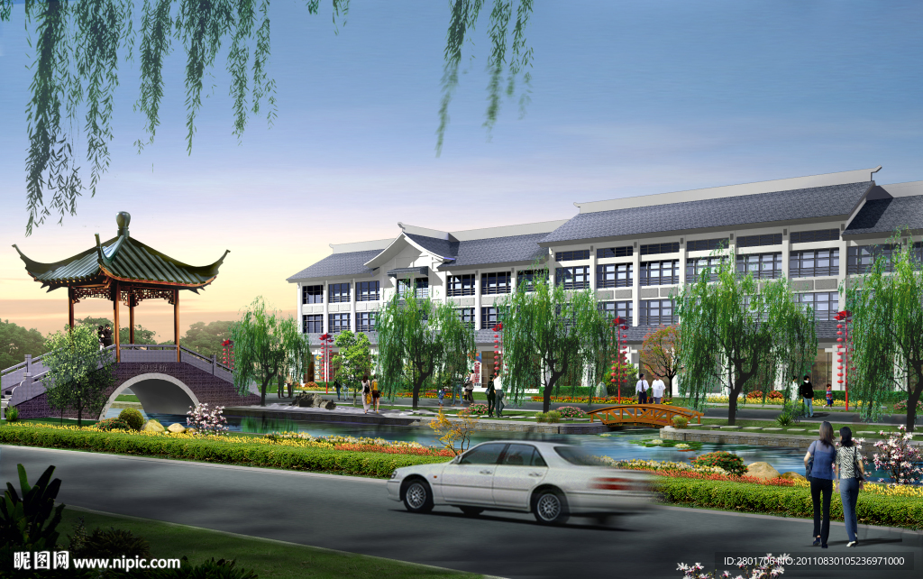 高清晰建筑效果图