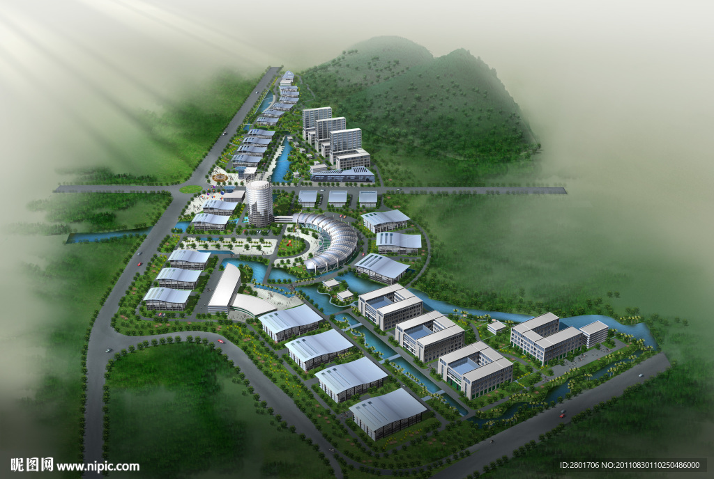 高清晰建筑效果图