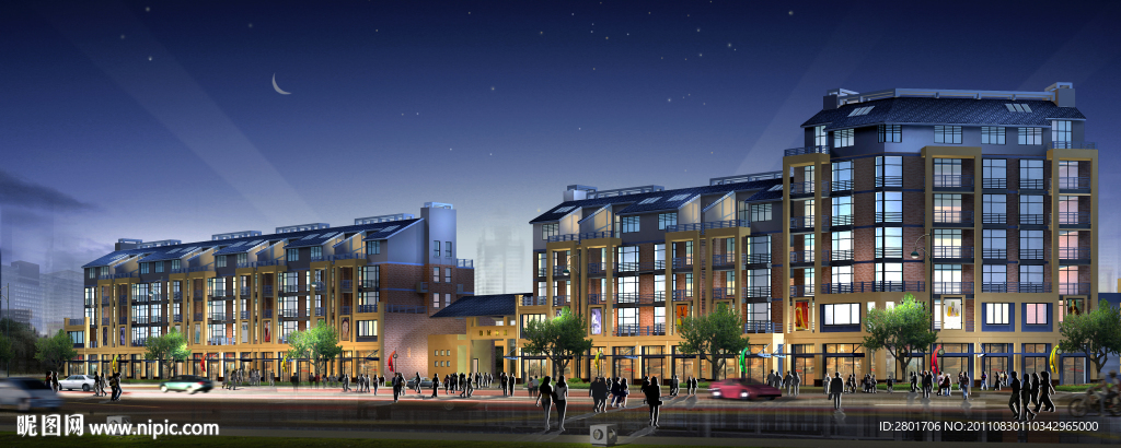 高清晰建筑效果图