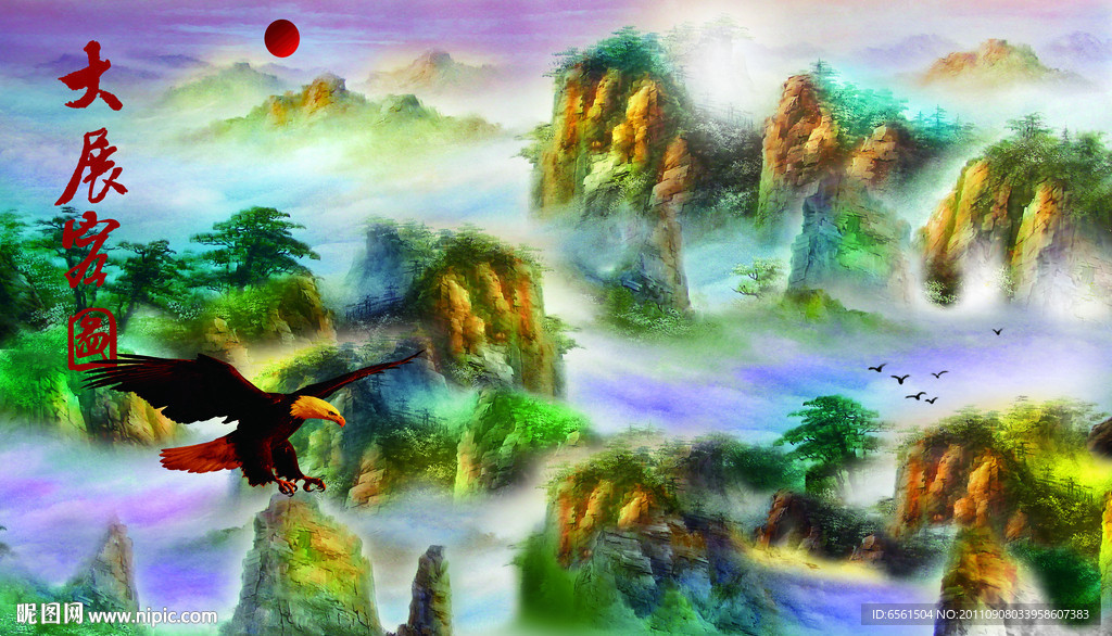 油画风景
