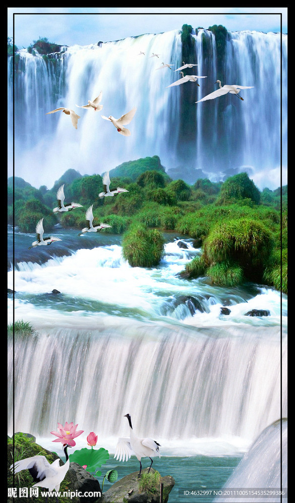 山水风景画