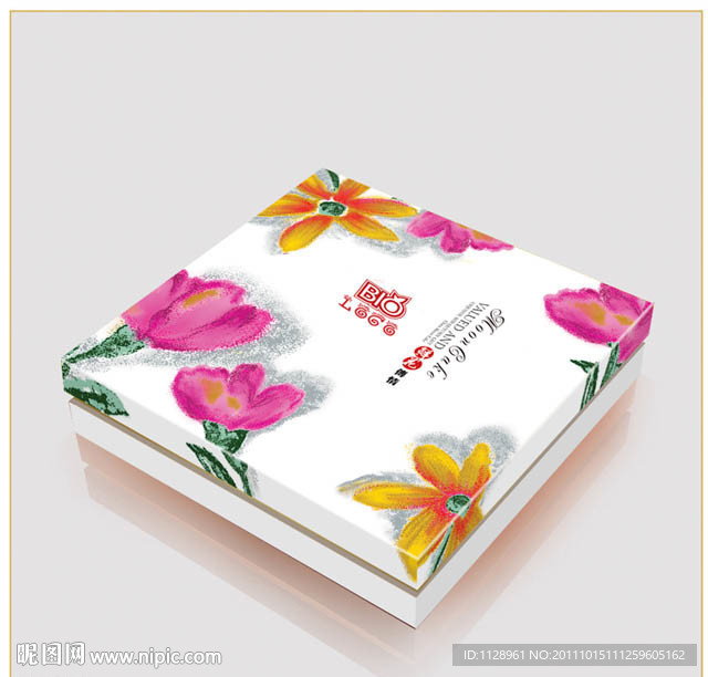 经典时法时尚食品包装（展开图）