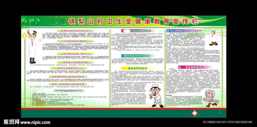 健康教育宣传栏
