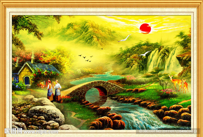 油画