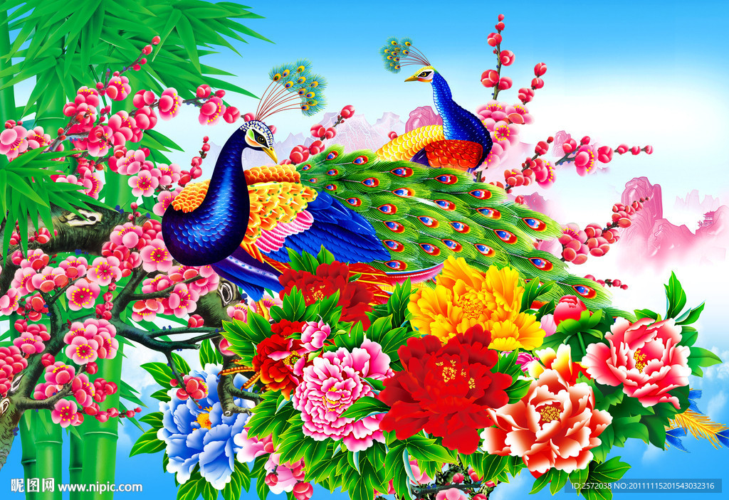 花开富贵春满堂