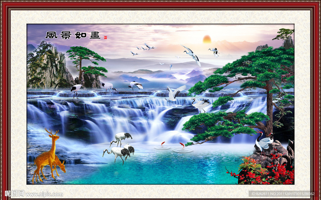 山水风景 风景如画