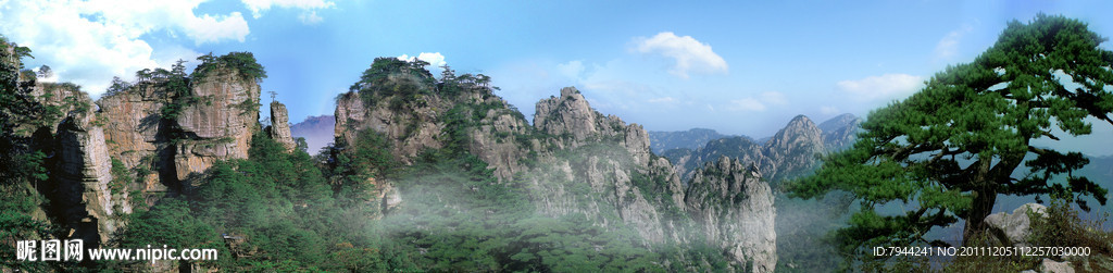 巨幅山水风景画