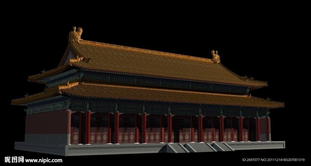 故宫保和殿精模全贴图