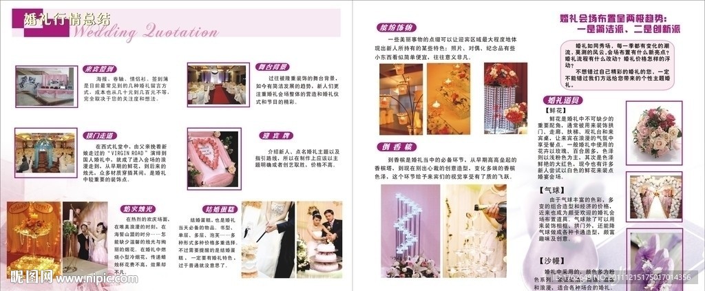 婚礼行情总结